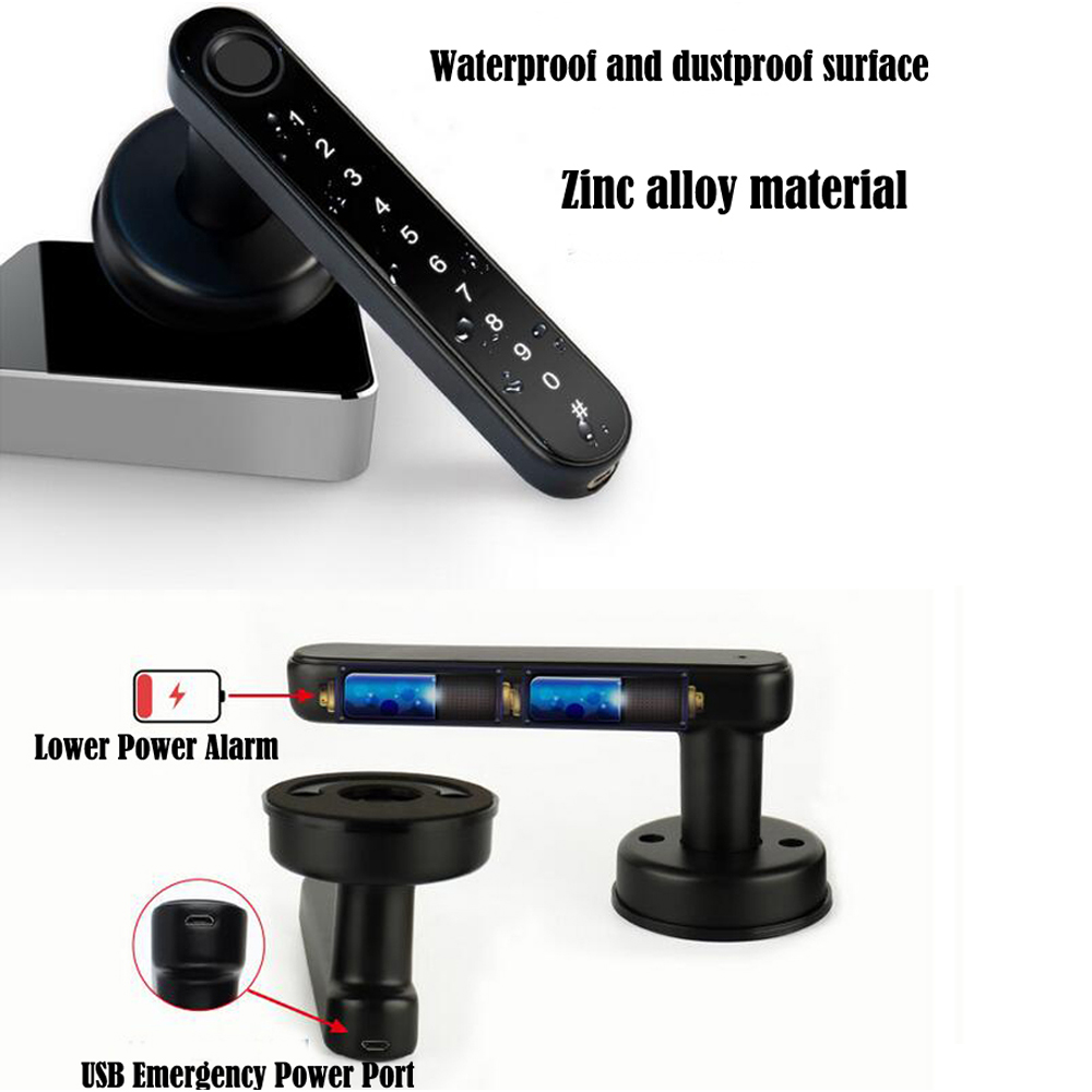 TTLock Smart Bluetooth Fingerp - Home Security Keypad recension och pris