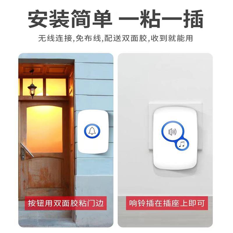 Wireless Alarm Guest Welcome C - Home Security Door recension och pris