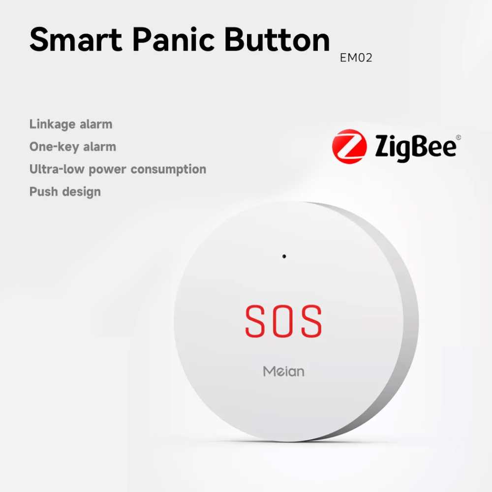 Meian Zigbee Tuya SOS Emergenc - Home Security Tips recension och pris