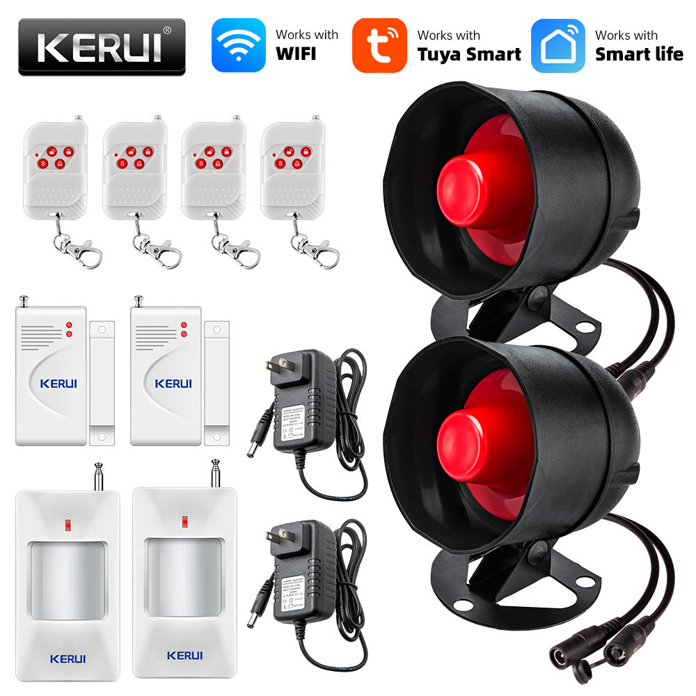 KERUI Tuya Smart WIFI Wireless - Home Security No Wifi recension och pris