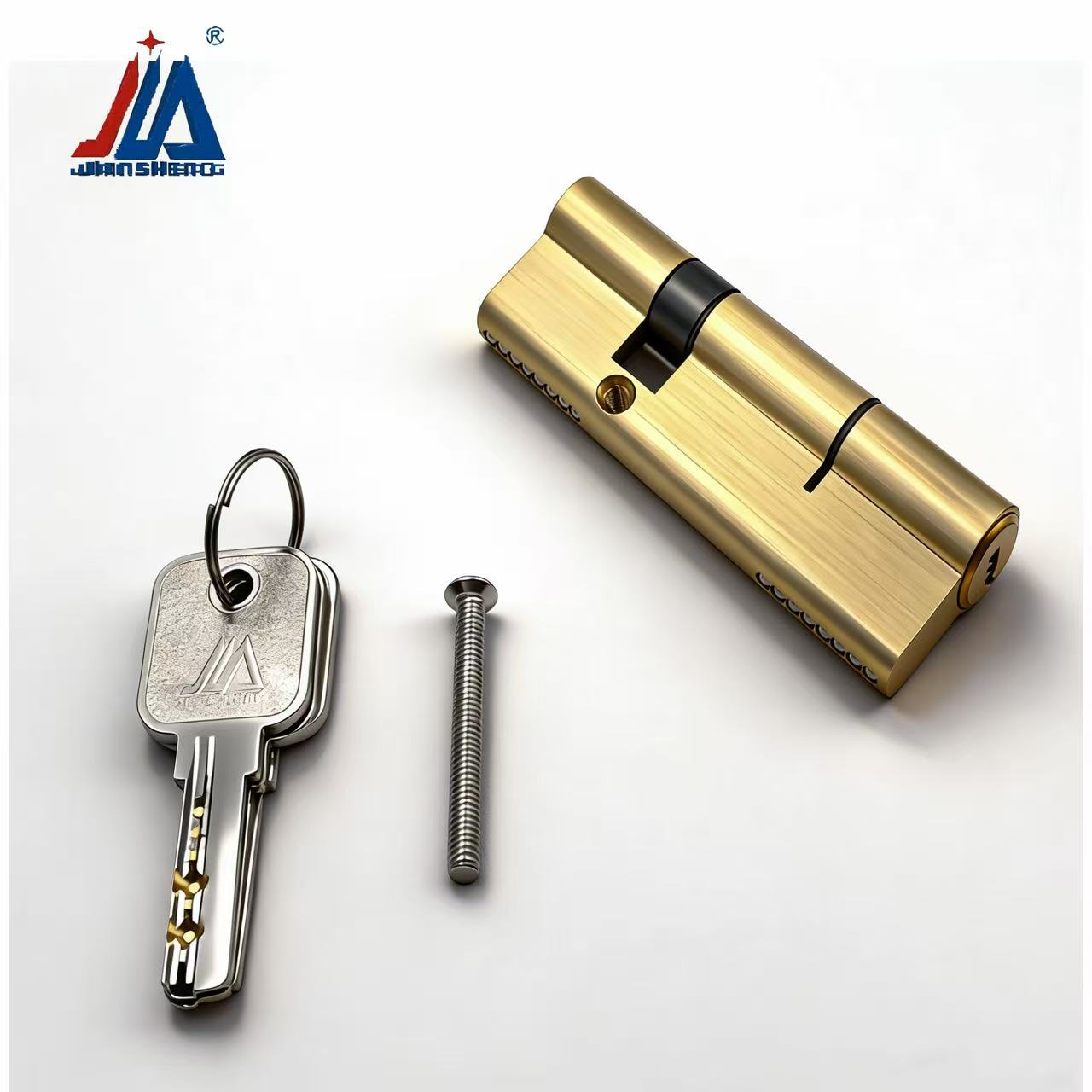 Solid Brass Door Lock Cylinder - Home Security Door recension och pris