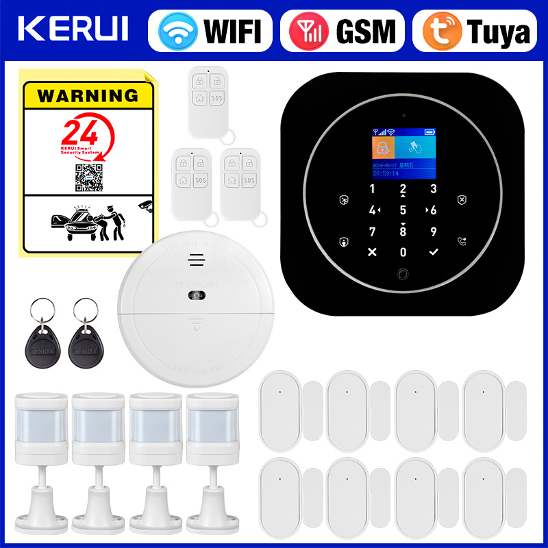 KERUI G12 Wireless Tuya Home A - Home Security No Wifi recension och pris