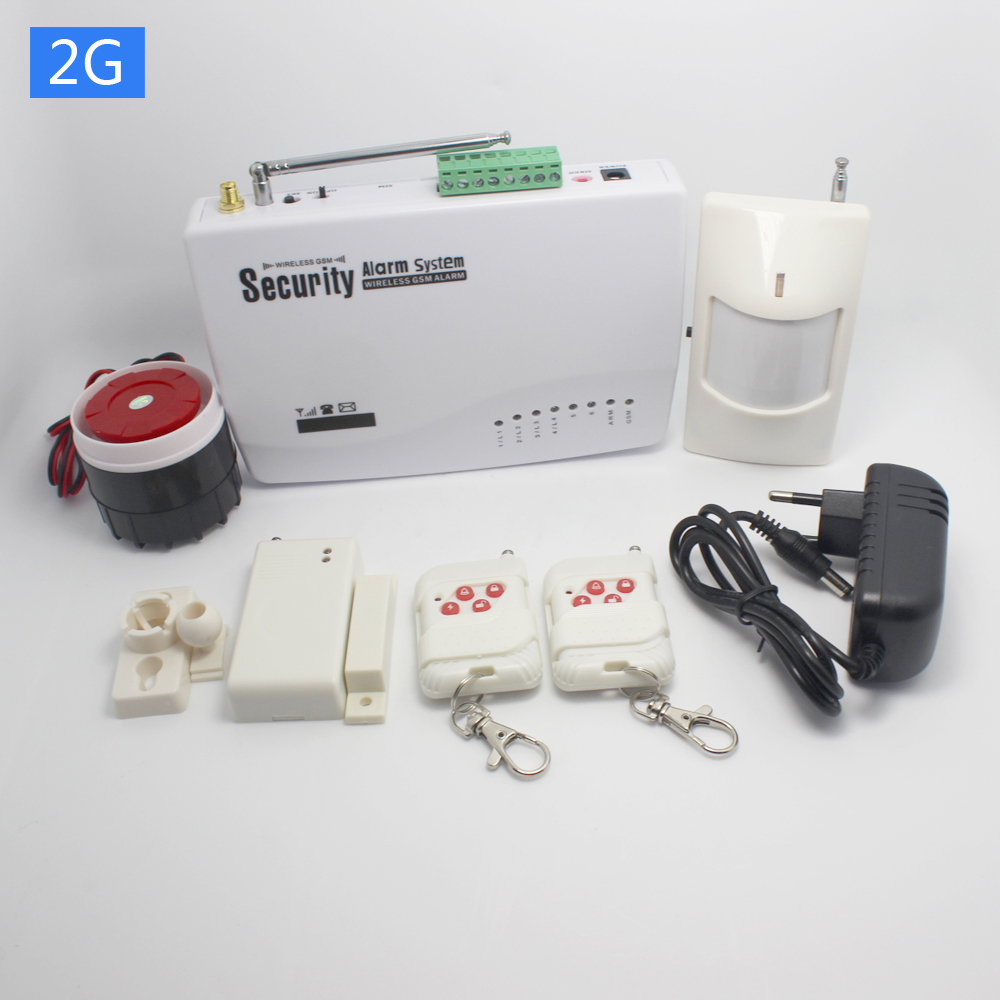 1 Set Home Security GSM SMS Al - Home Security Zones recension och pris