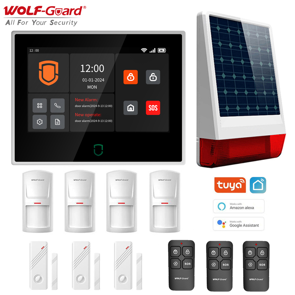 Wolf-Guard 7 inch Touch Screen - Home Security No Wifi recension och pris