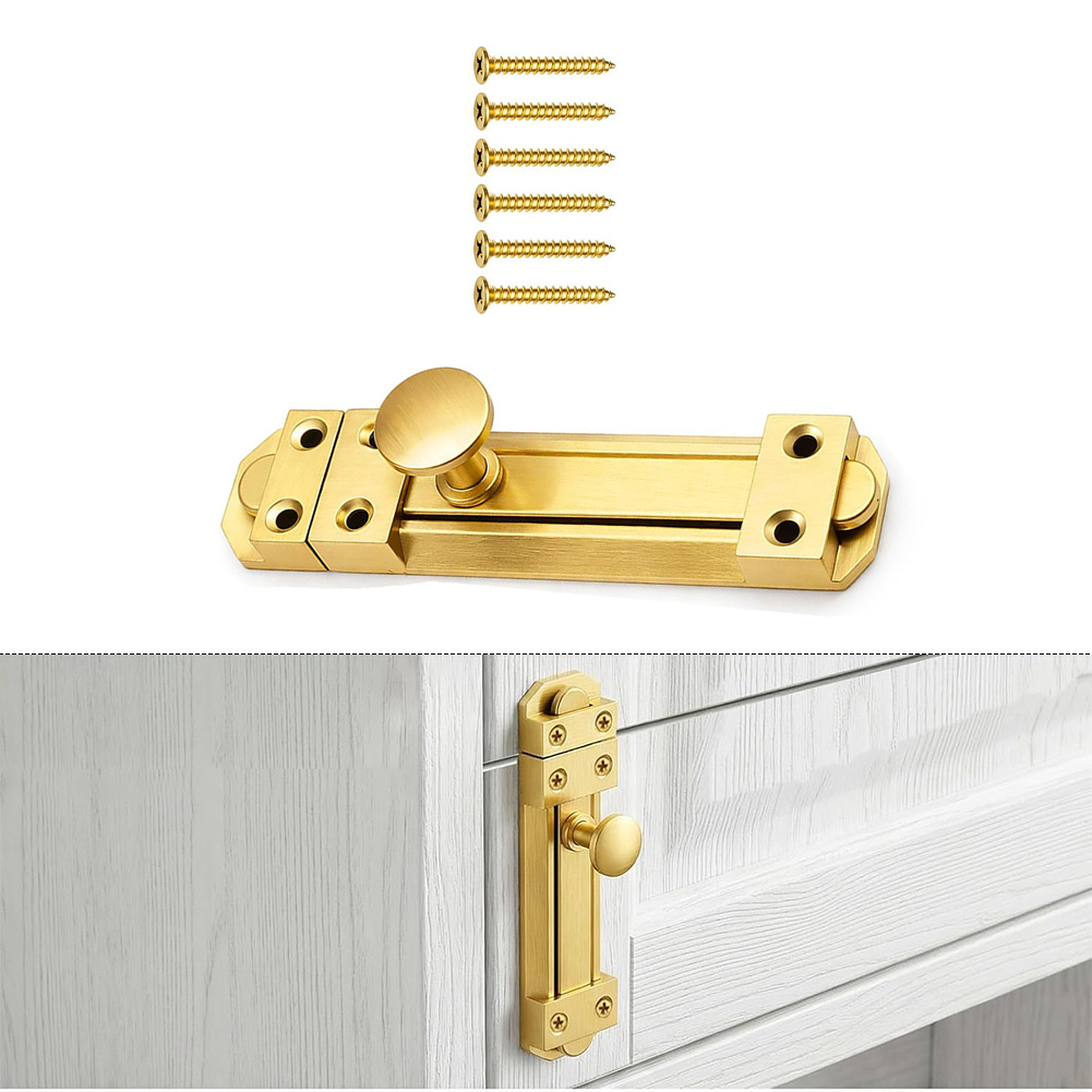 5 Inch Solid Brass Sliding Doo - Home Security Door recension och pris