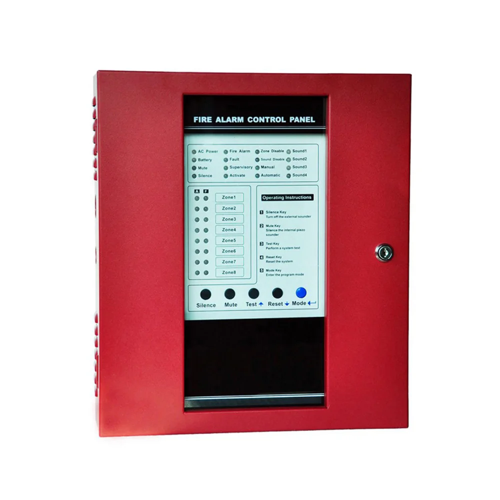 8 Zone Fire Alarm Control Pane - Home Security Zones recension och pris