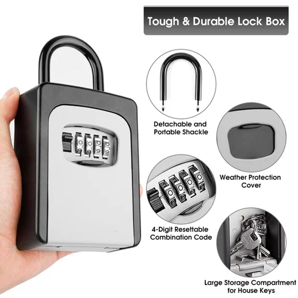 Wall-Mounted Key Storage Box P - Home Security Key recension och pris