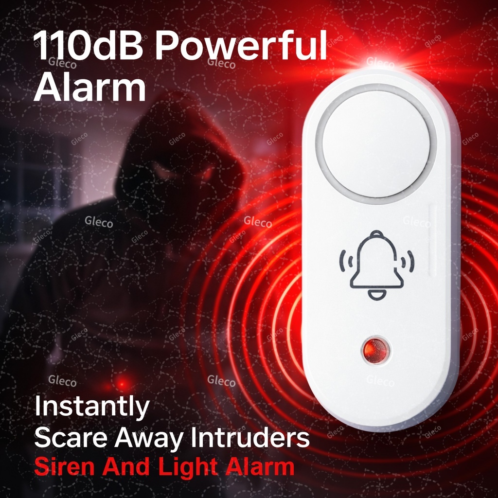 Zigbee Siren Alarm 110dB Vibra - Home Security Options recension och pris