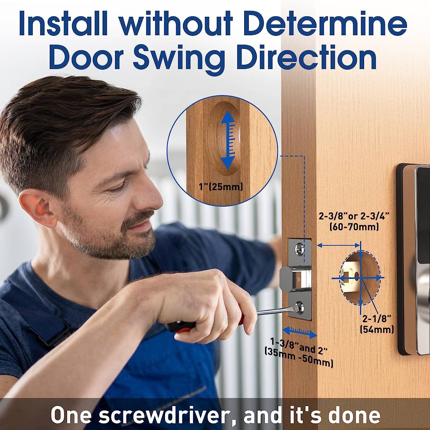 Smart Lock with Password, Keyl - Home Security Keypad recension och pris