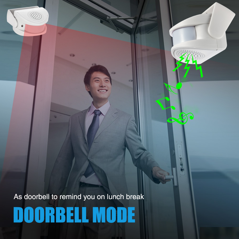 32 Songs Welcome Infrared Chim - Home Security Door recension och pris