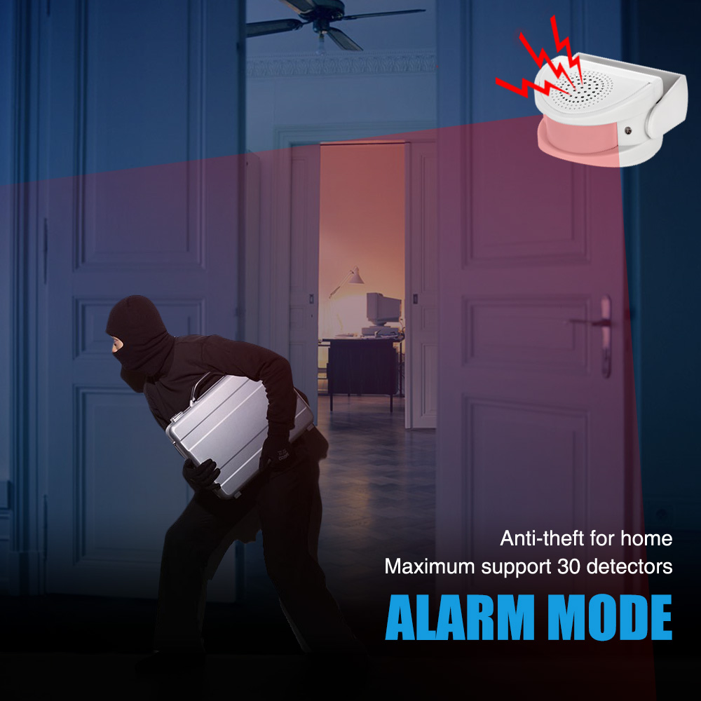 32 Songs Welcome Infrared Chim - Home Security Door recension och pris