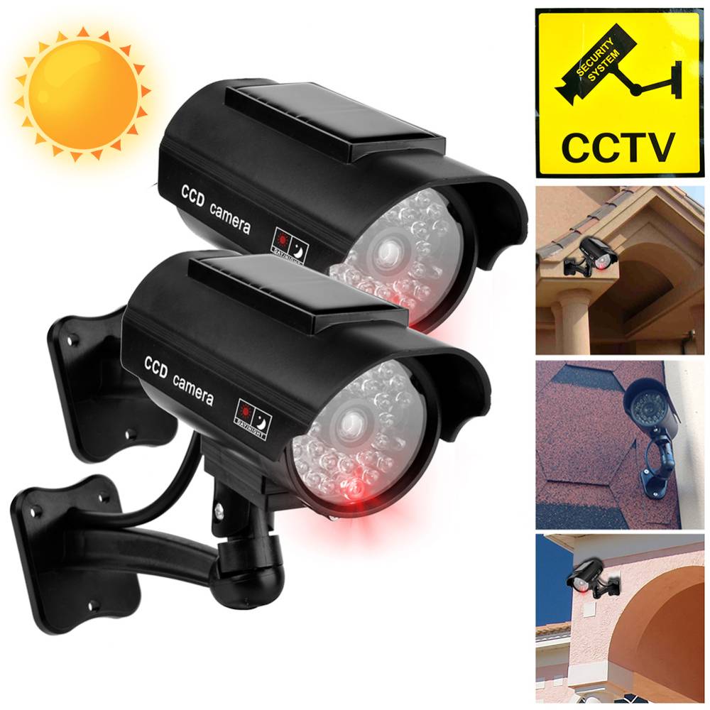 Outdoor Solar Simulation Camer - Fake Camera Dummy recension och pris
