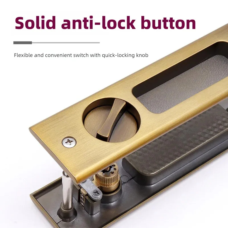 Heavy-Duty Black Sliding Door  - Home Security Door recension och pris