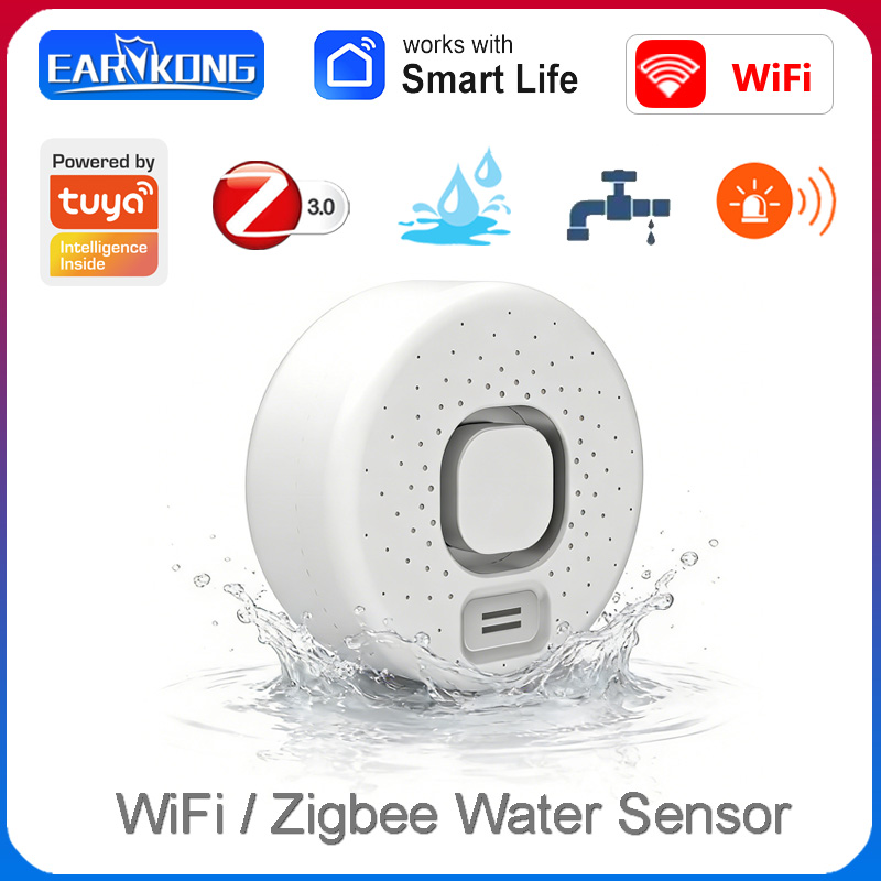 Smart Water Leak Detector Work - Home Security Options recension och pris