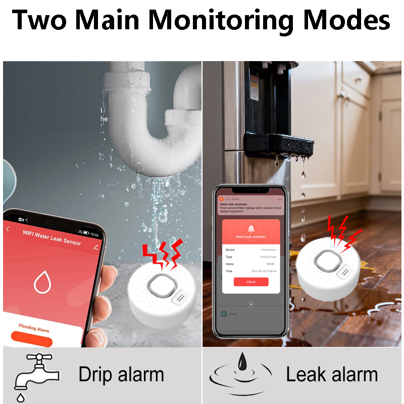 Smart Water Leak Detector Work - Home Security Options recension och pris