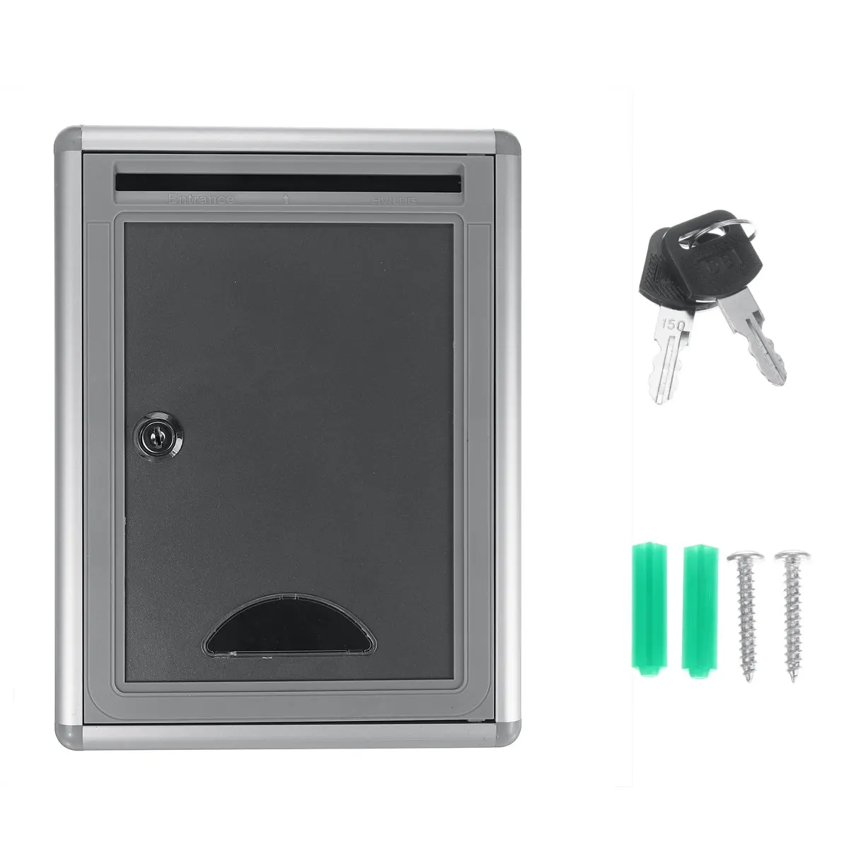 Aluminum Alloy Post Box Wall M - Home Security Letters recension och pris
