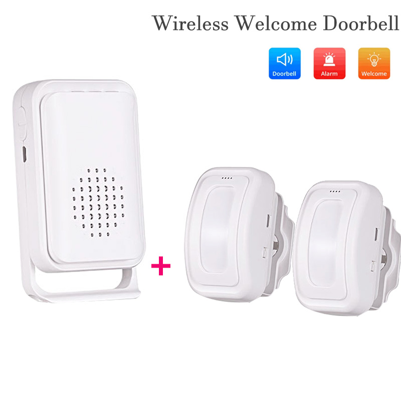 Wireless Welcome Doorbell Home - Home Security Door recension och pris