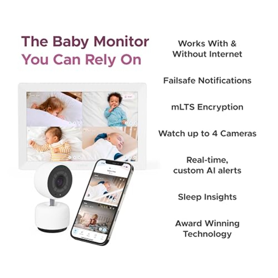 Smart Baby Monitor with 10 Tab - Home Security Options recension och pris