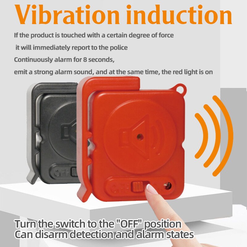 KERUI Wireless Vibration Alarm - Home Security Door recension och pris