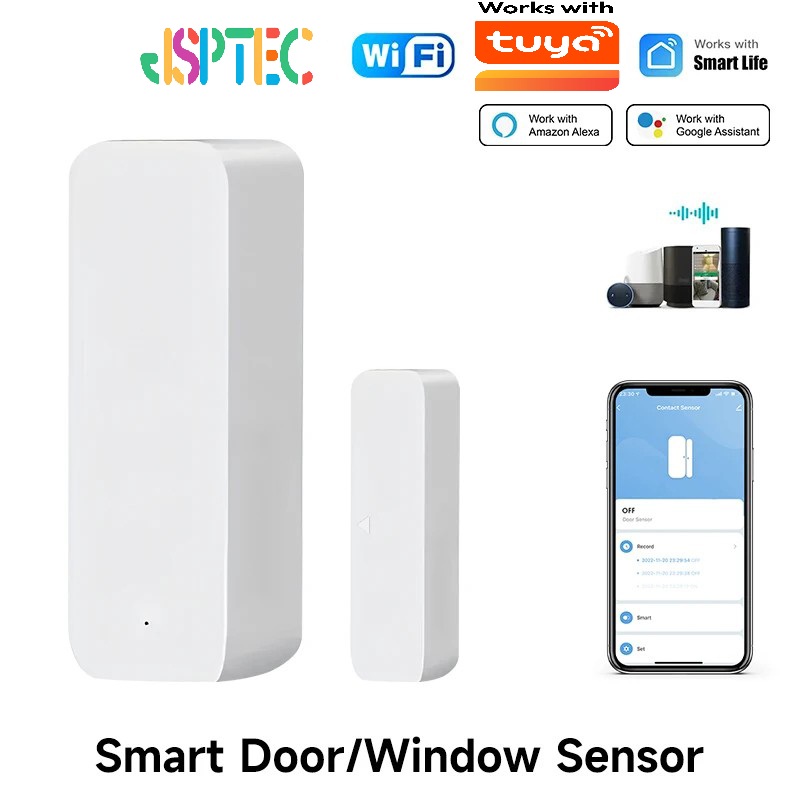 Tuya WiFi Smart Door Sensor Do - Home Security Services recension och pris