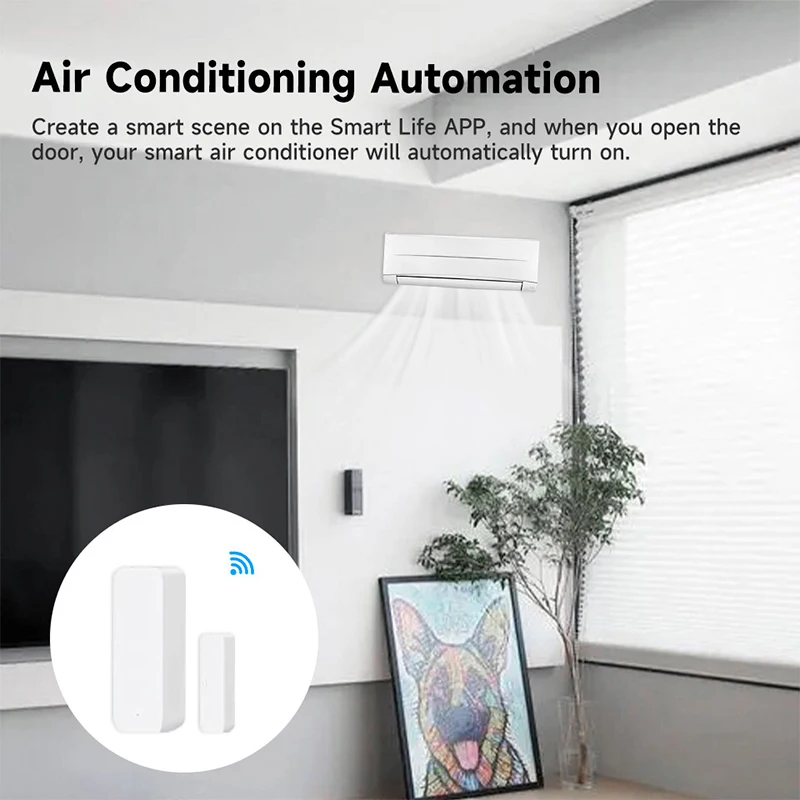 Tuya WiFi Smart Door Sensor Do - Home Security Services recension och pris