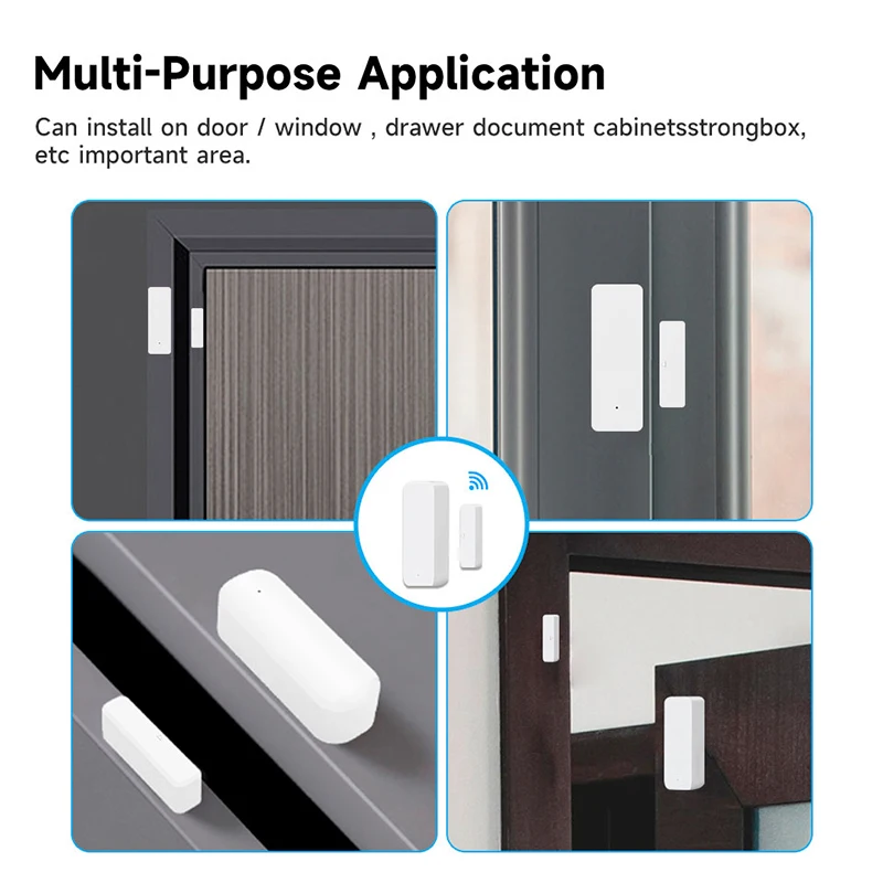 Tuya WiFi Smart Door Sensor Do - Home Security Services recension och pris