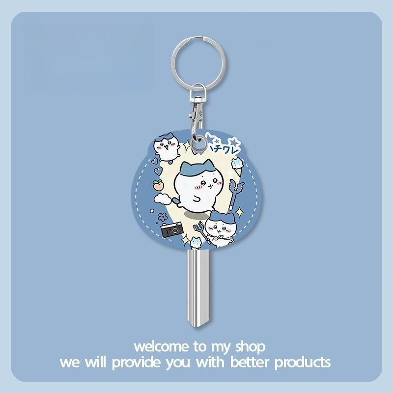Chiikawa Cute Cartoon Hachiwar - Home Security Door recension och pris