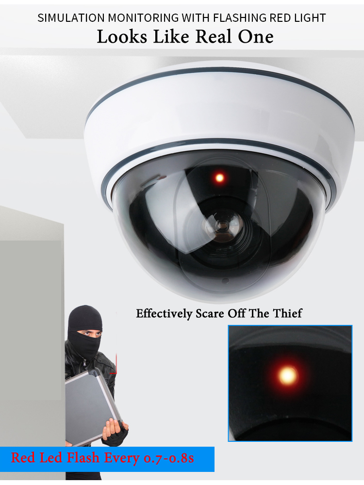Creative Black/White Fake Dome - Home Security Tips recension och pris