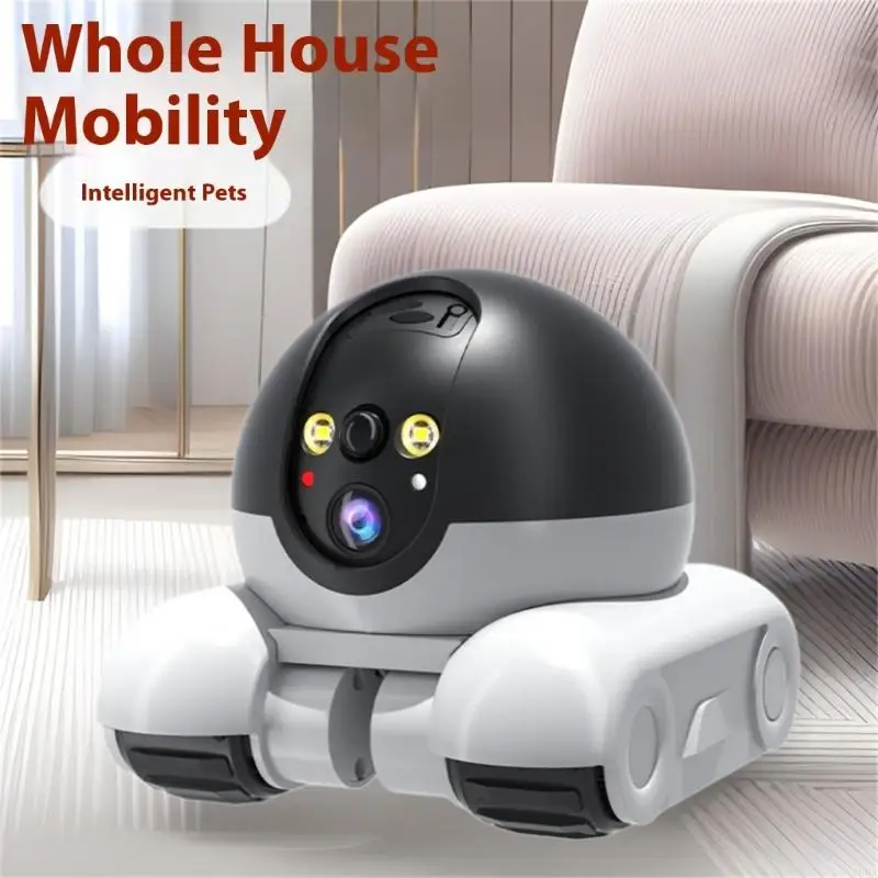360 Degree Rotating Pet Camera - Home Security Robot recension och pris