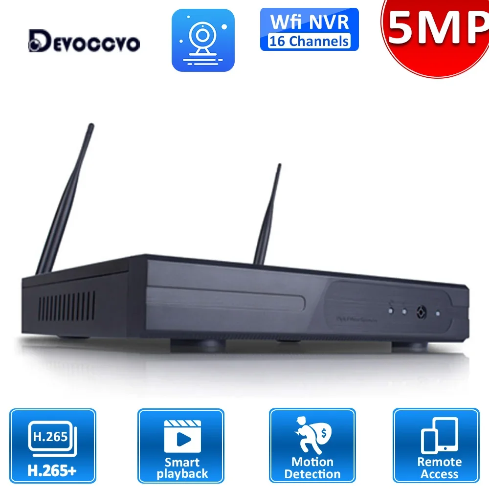 Wireless 16CH H.265 5MP NVR Ca - Home Security And Cameras recension och pris
